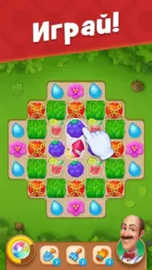 Gardenscapes скриншот