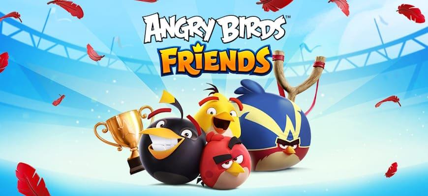 Angry Birds Friends скриншот
