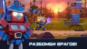 Angry Birds Transformers скриншот