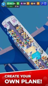 Idle Airplane Inc. Tycoon скриншот