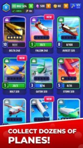 Idle Airplane Inc. Tycoon скриншот