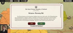 Suzerain скриншот
