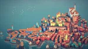 Townscaper скриншот