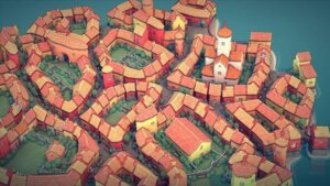 Townscaper скриншот